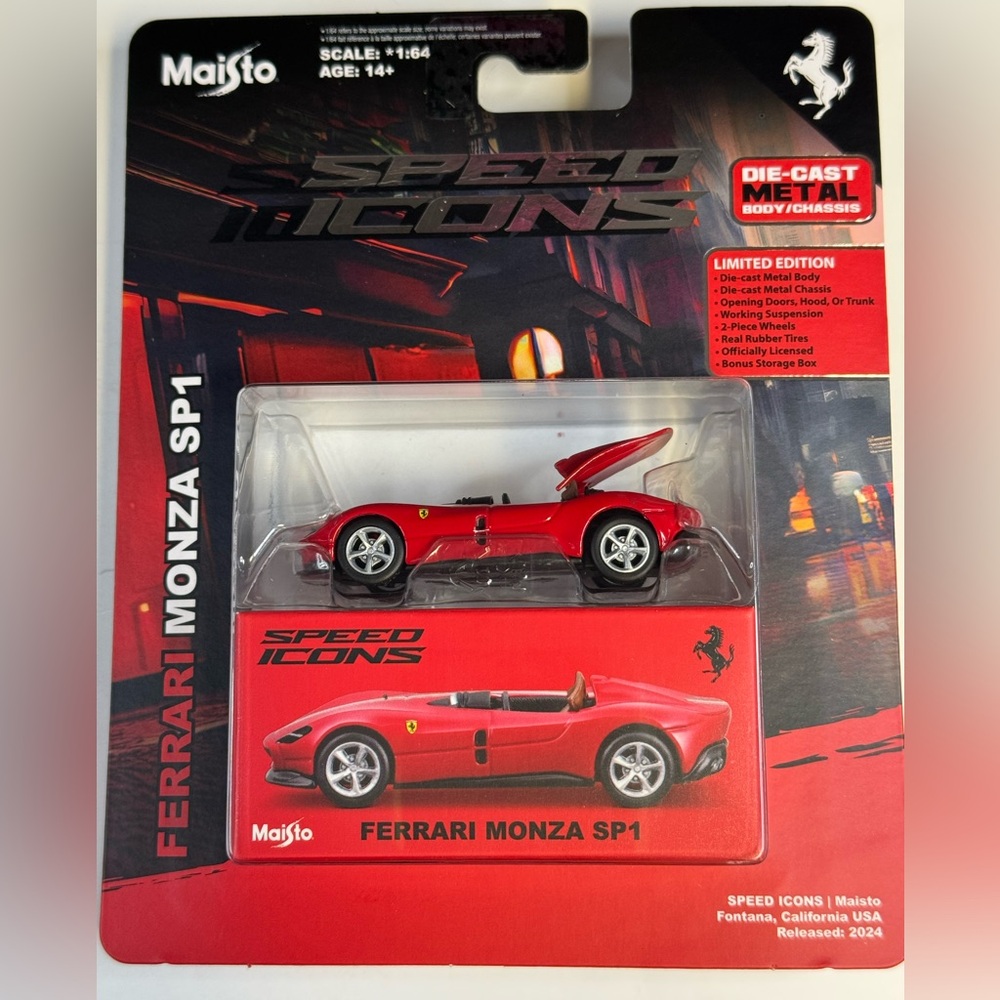 Maisto SPEED ICONS FERRARI MONZA SP1